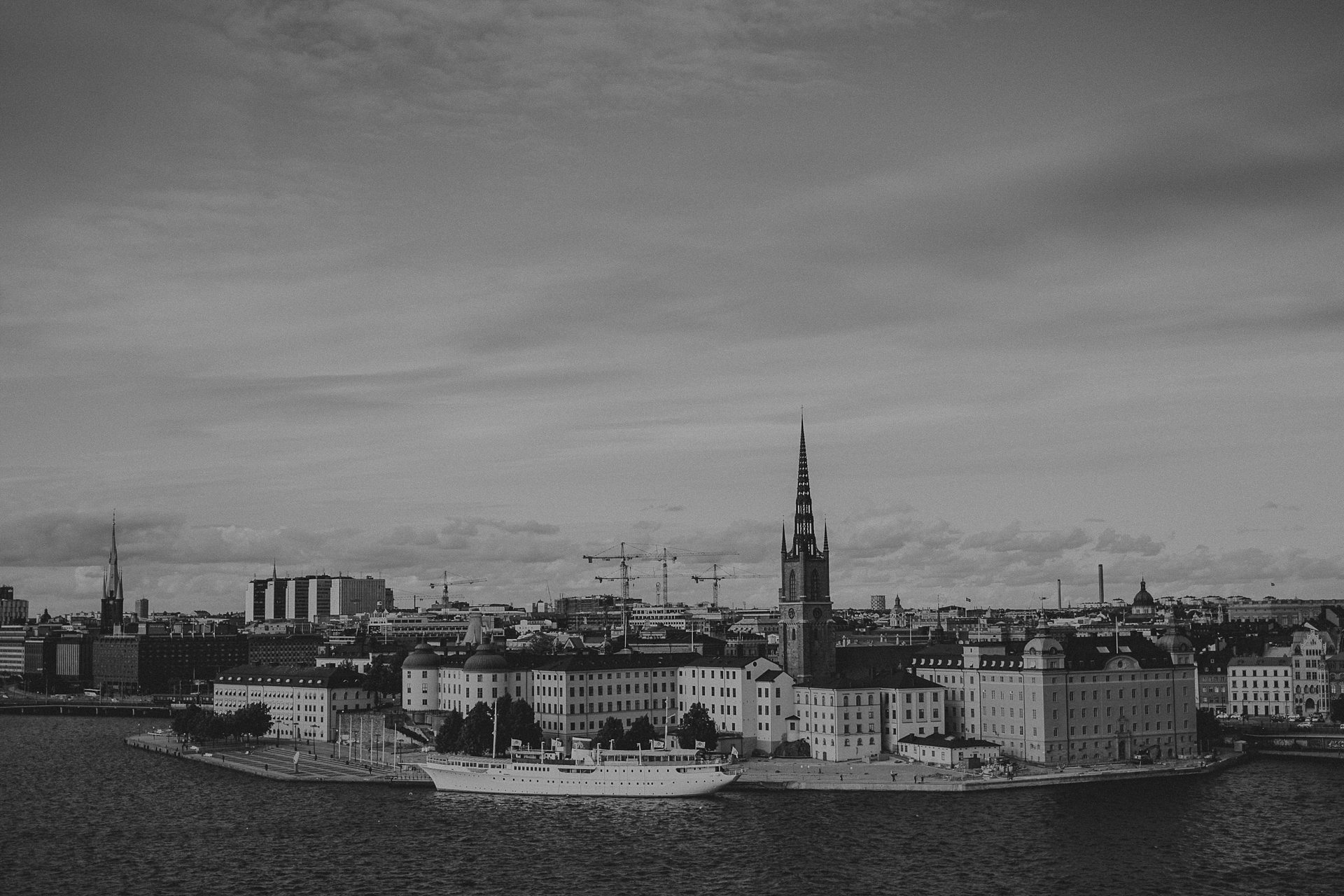 Stockholm Gamla stan city view
