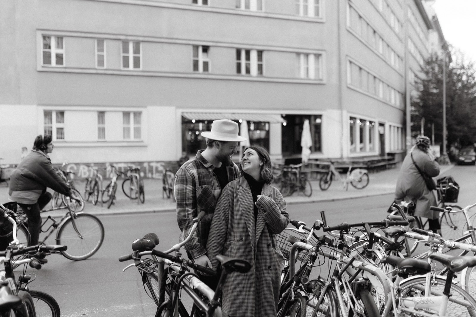 Photo session of a couple in Berlin