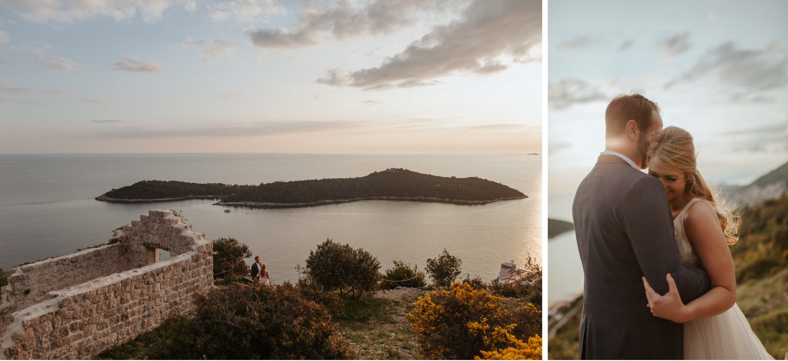 best locations for elopement in Croatia