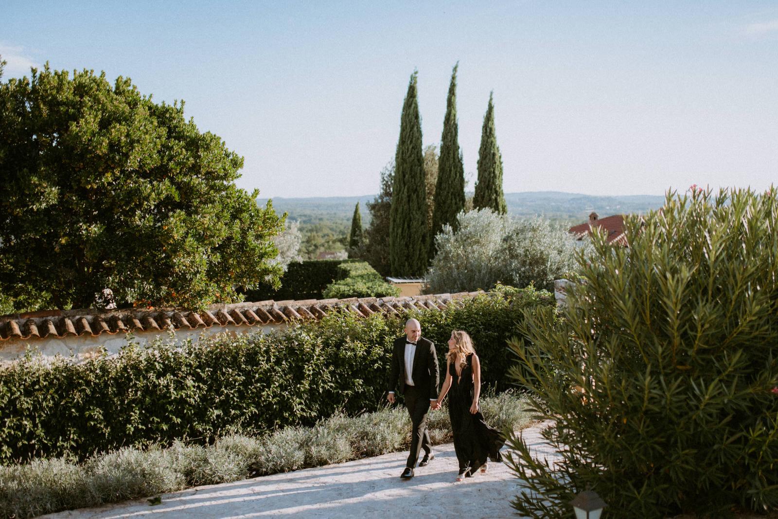 intimate wedding in a private villa in Istria Croatia 