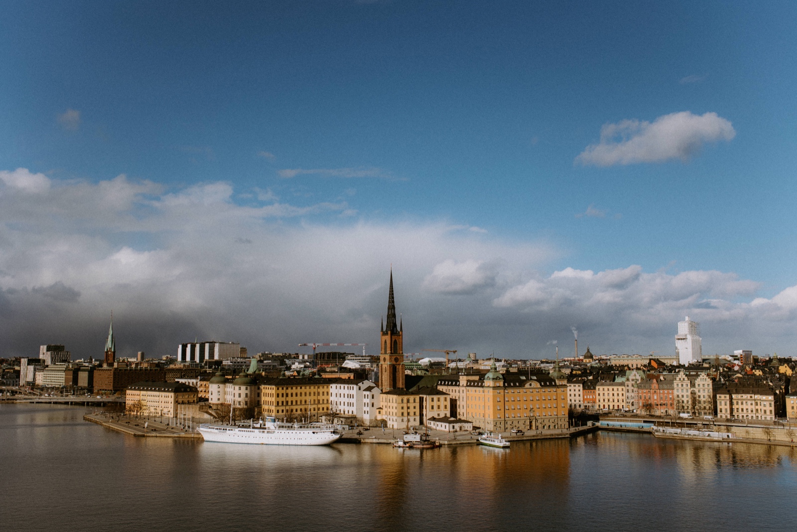 view of Stockholm from Mariatorget