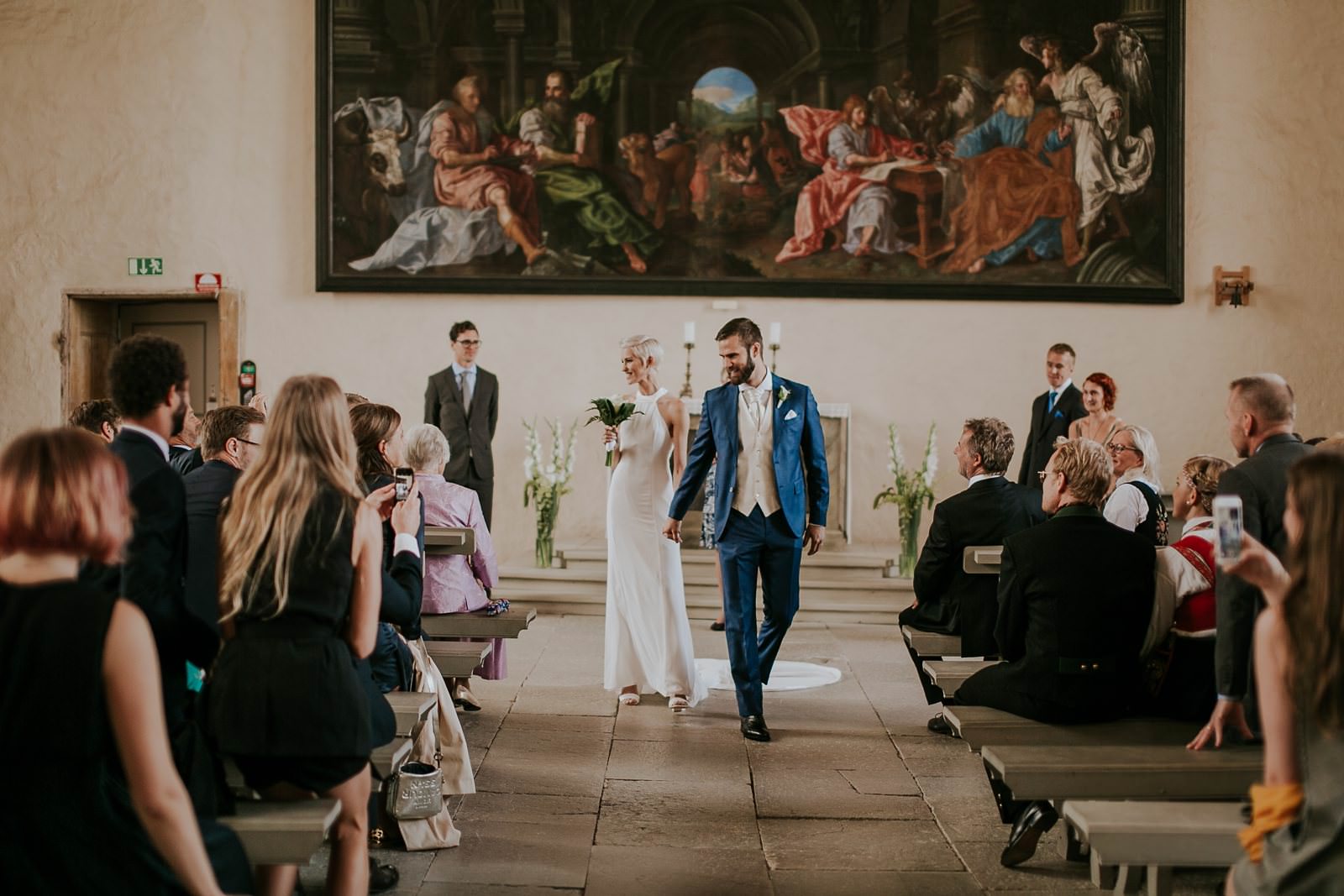 Sweden Vadstena wedding in Castle