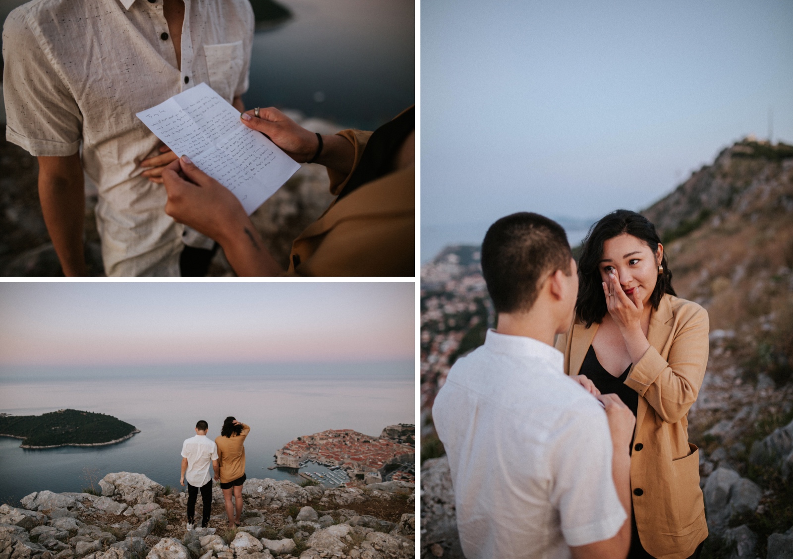 engagement in Dubrovnik