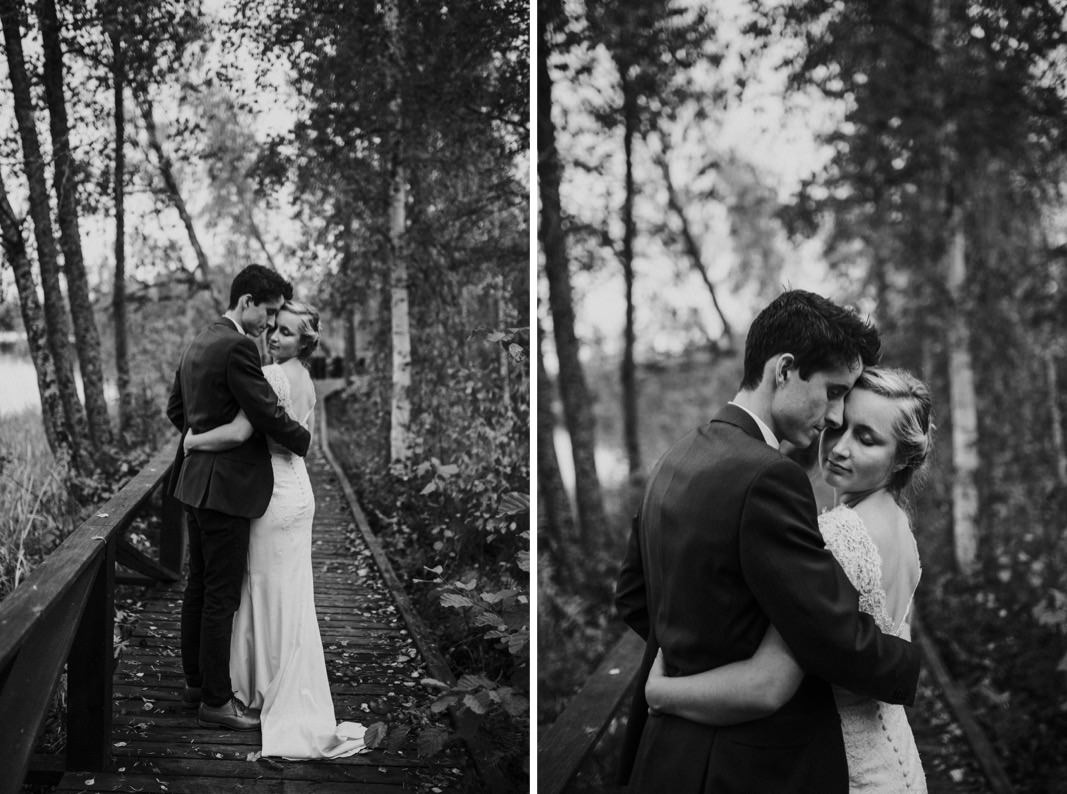 Finland intimate wedding photography