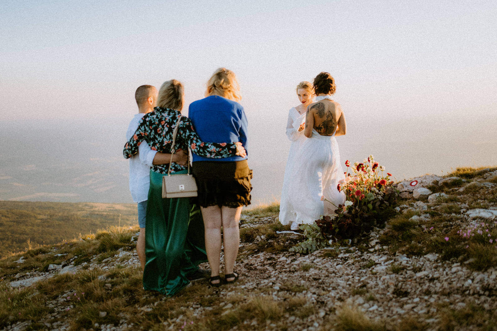 two brides eloping in Croatia