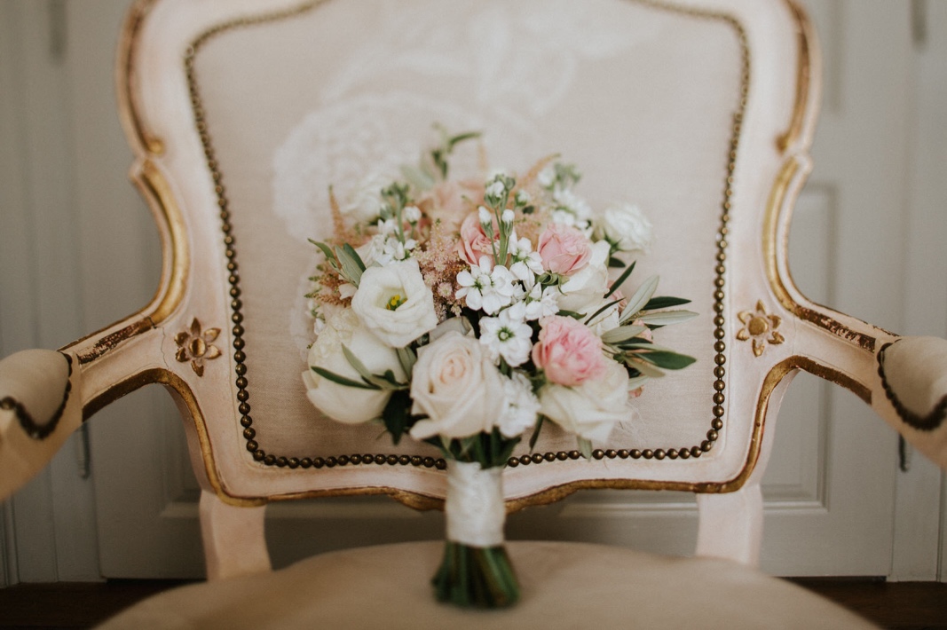 Chateau Mcely wedding flowers